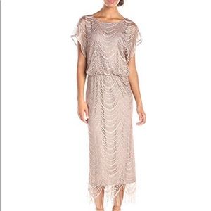 Brand New, never worn S.L Fashions Metallic dress